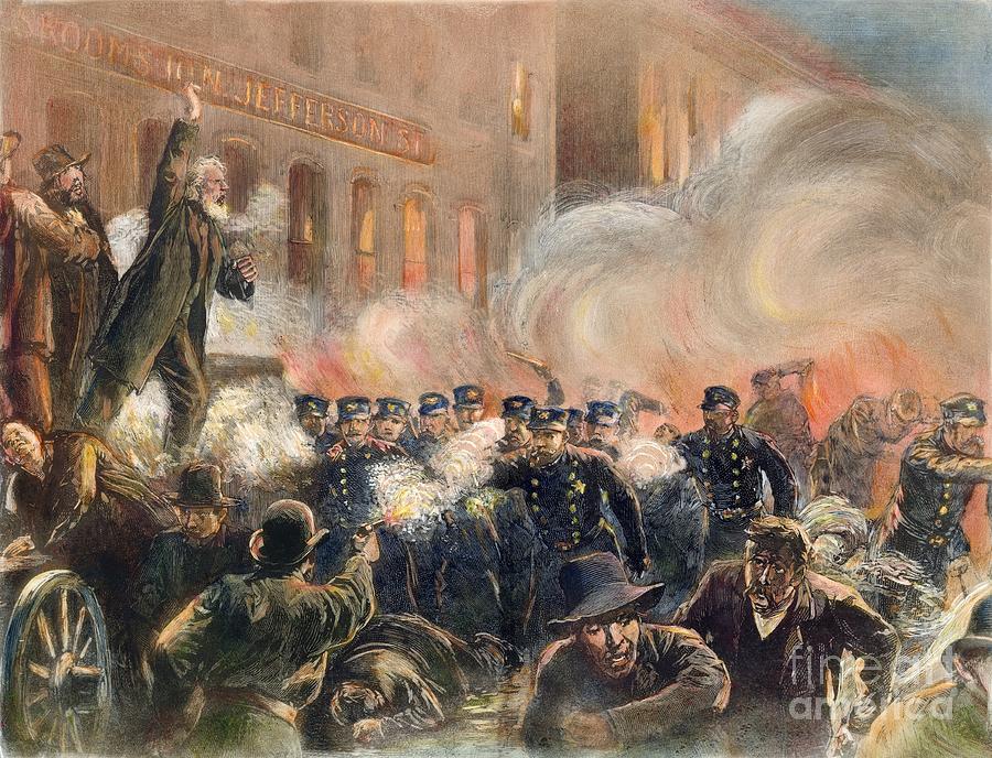 The Haymarket Riot, 1886 #1 by Granger