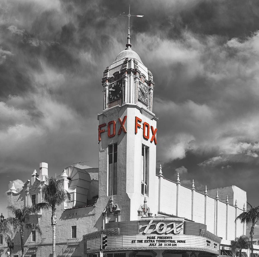 Bakersfield Photograph - The Historic Fox Theatre - Bakersfield, California #1 by Mountain Dreams