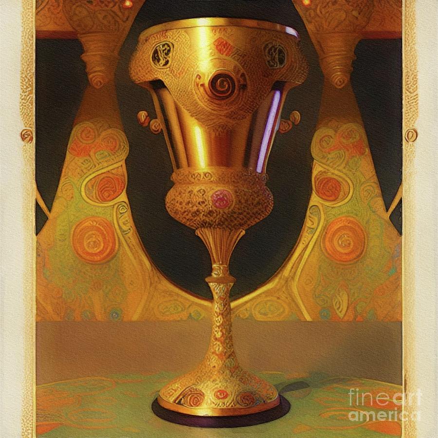 The Holy Grail Painting By Sarah Kirk Fine Art America