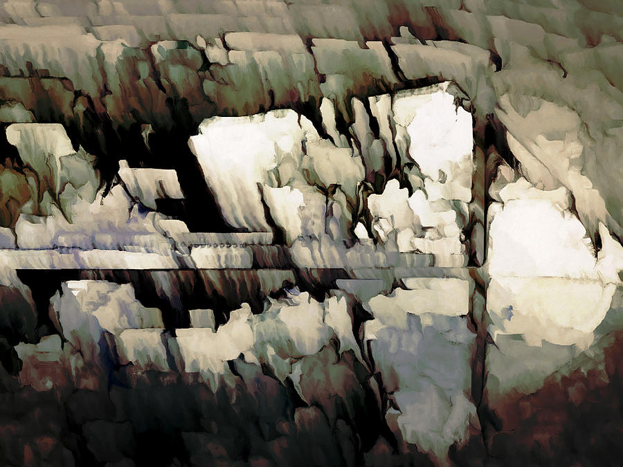 The Ice Cave #1 Digital Art by David Hansen