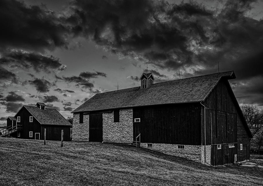 Barn Photograph - The Jacobsen Farmstead #1 by Mountain Dreams