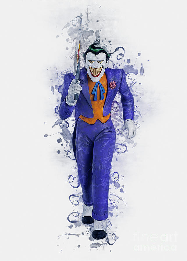 The Joker #1 Digital Art by Ian Mitchell