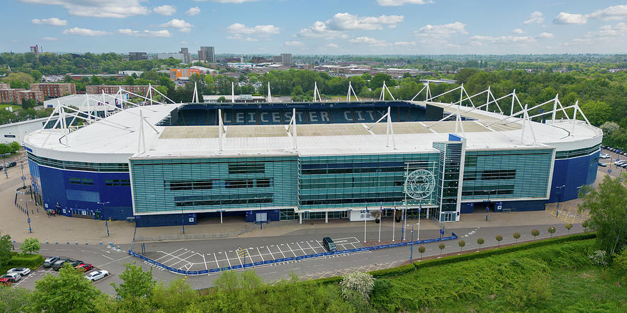 The King Power Stadium #1 Photograph by Airpower Art