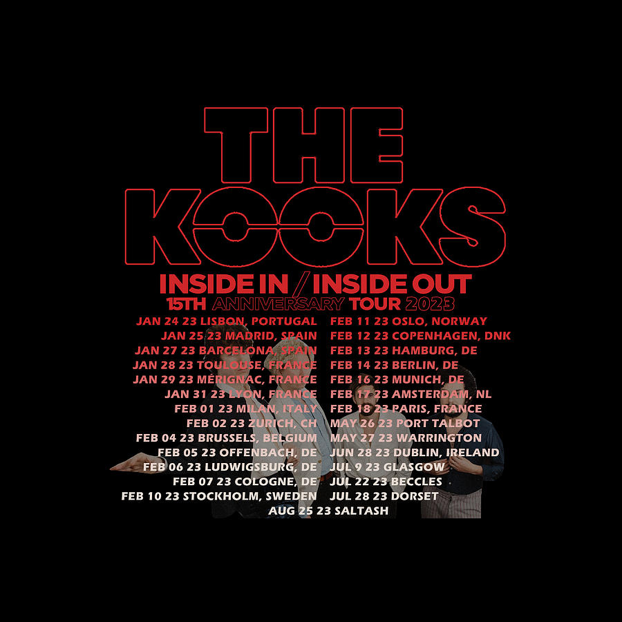 the kooks 15th anniversary tour