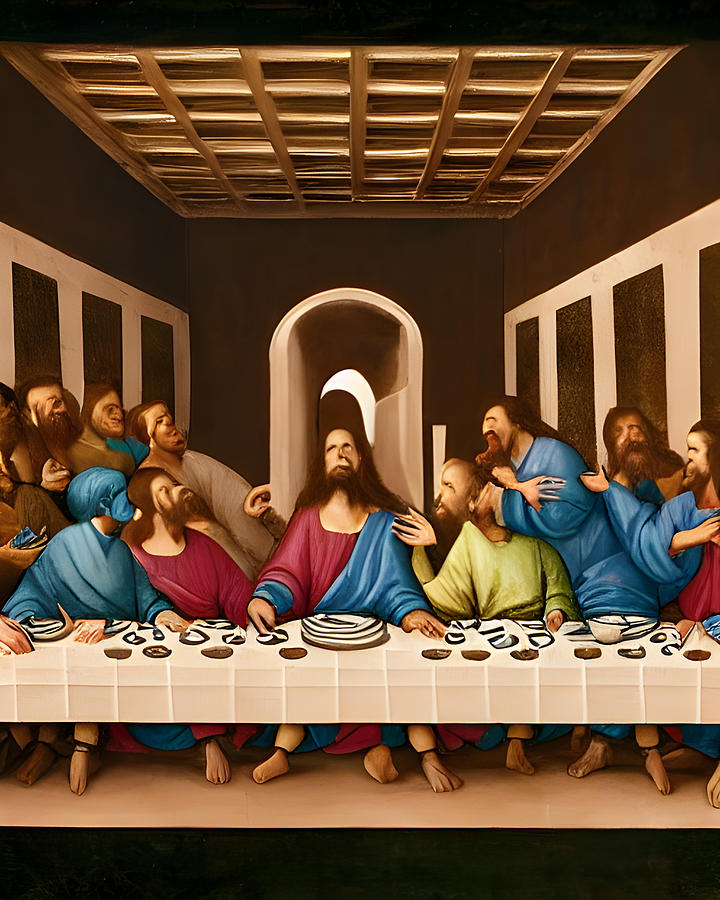 The Last Supper Digital Art By James Inlow Pixels 7189