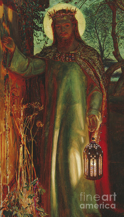 European Painting - The Light of the World #1 by William Holman Hunt