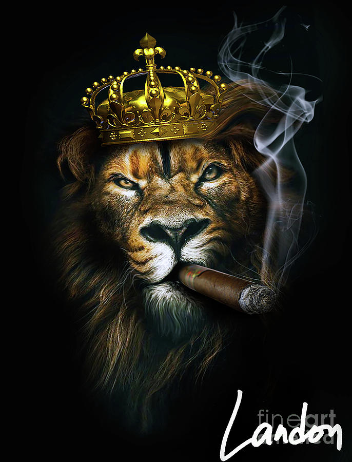 The Lion King Digital Art by Trelandon Jones | Fine Art America