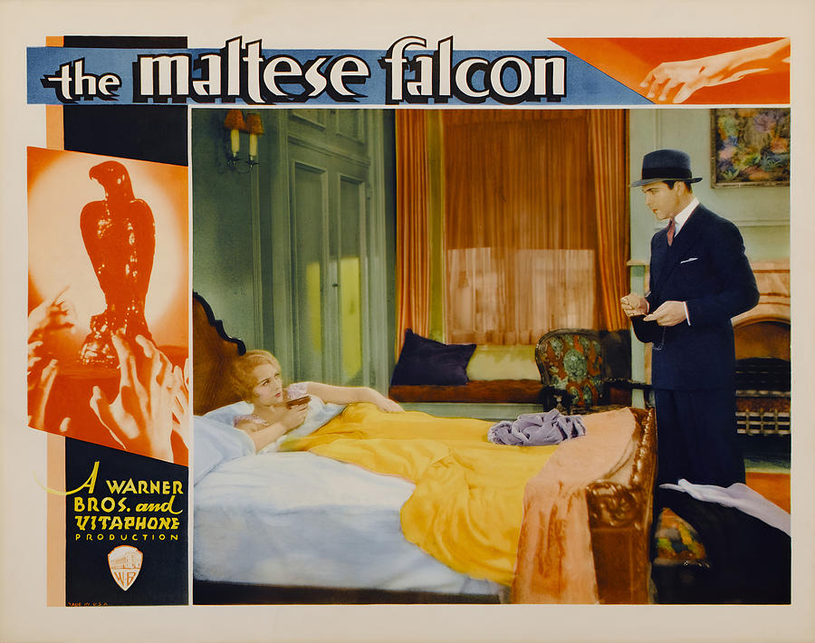 The Maltese Falcon - 1941 Crime Mystery #1 Digital Art by Retro Movie Poster - UPSCALED The Maltese Falcon - 1941 Crime Mystery #1 Digital Art by Retro Movie Poster - UPSCALED
