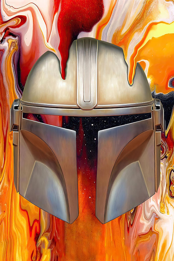 Star Wars Digital Art - The Mandalorian 2019 by Geek N Rock Star Wars Digital Art - The Mandalorian 2019 by Geek N Rock