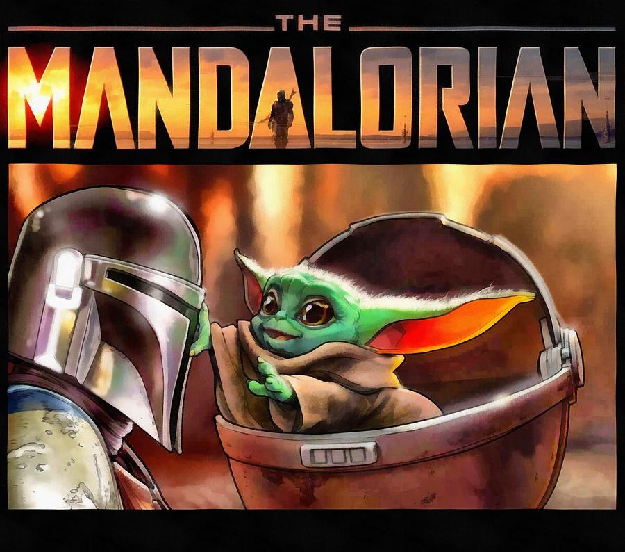 The Mandalorian Digital Art by Yatsek Vidkovski - Fine Art America