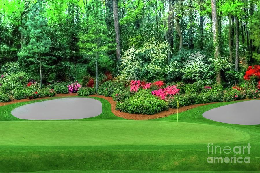 The Masters Azalea Number 13 Hole Photograph by John Stone - Pixels