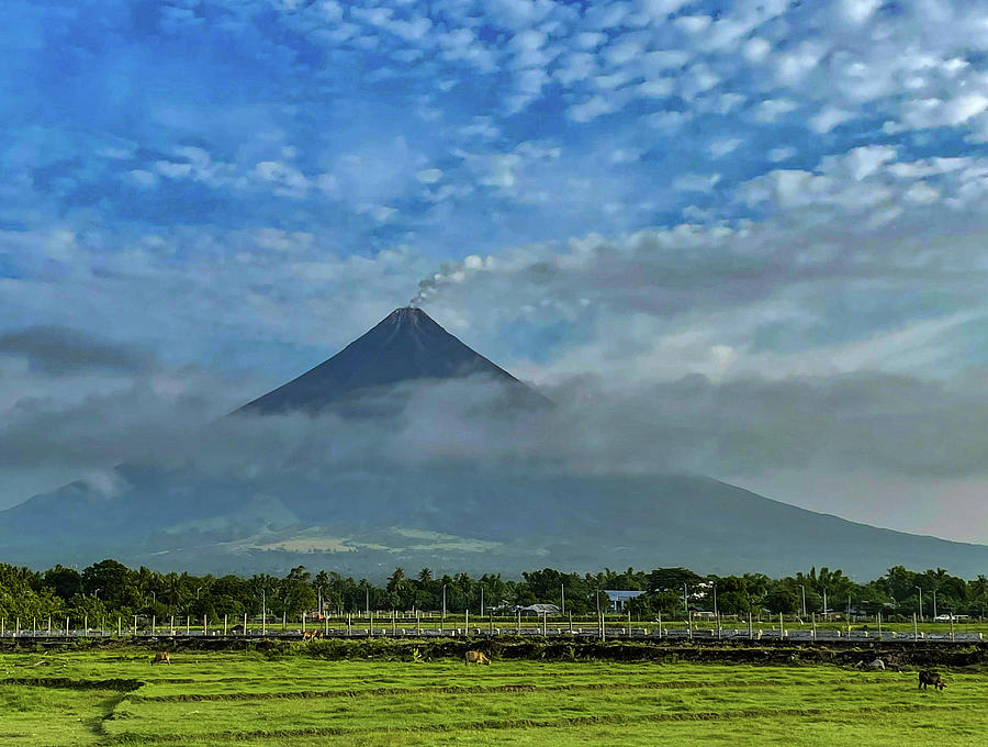 The Mayon Volcano Photograph by William E Rogers - Fine Art America