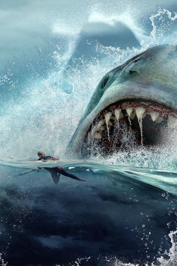 The Meg 2018 Digital Art by Geek N Rock - Fine Art America