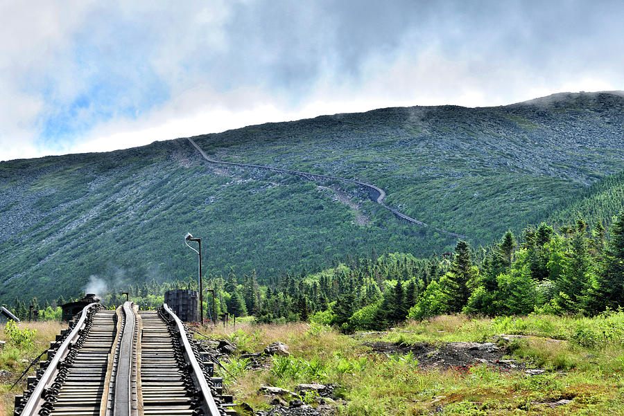 The Mount Washington Cog Railway - New Hampshire #1 Photograph by ...