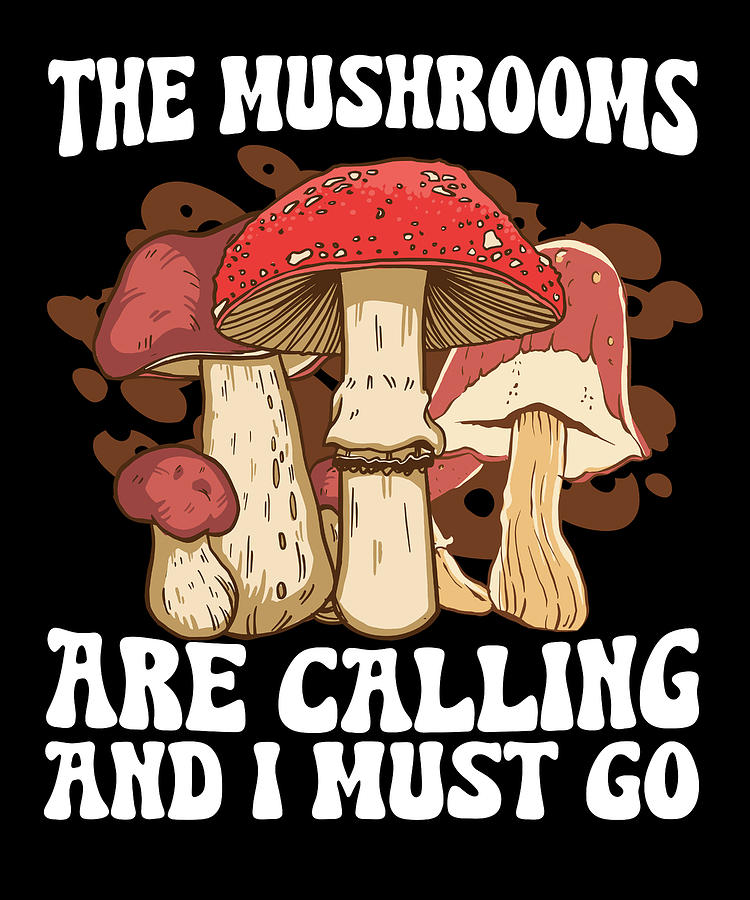 The Mushrooms Are Calling And I Must Go I Morel Digital Art by Bi Nutz ...