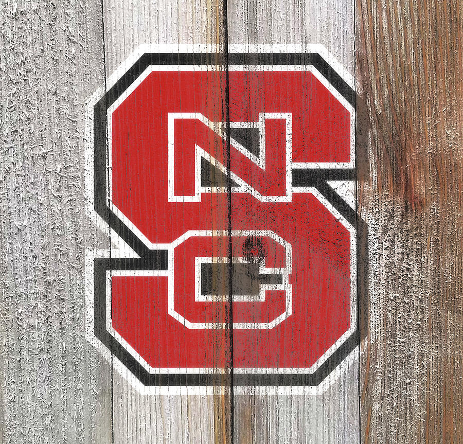 The NC State Wolfpack #2 Mixed Media by Brian Reaves