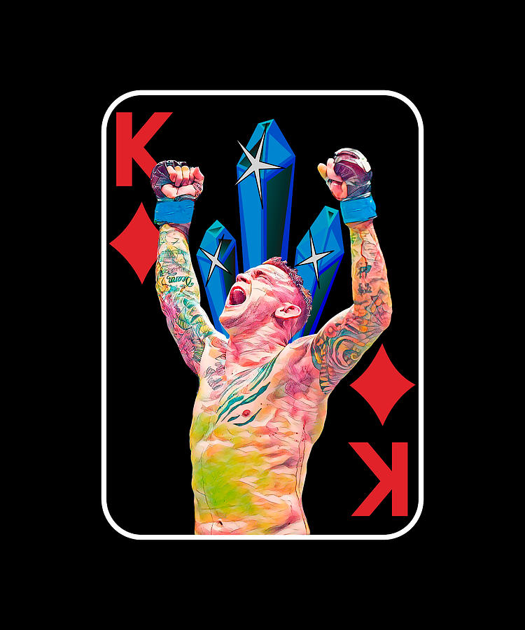Ufc Digital Art - The New King Is The Diamond #1 by Sarcastic P