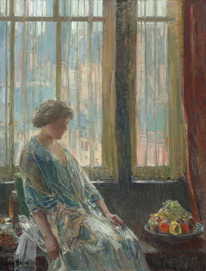 The New York Window 1912 Painting by Childe Hassam - Fine Art America