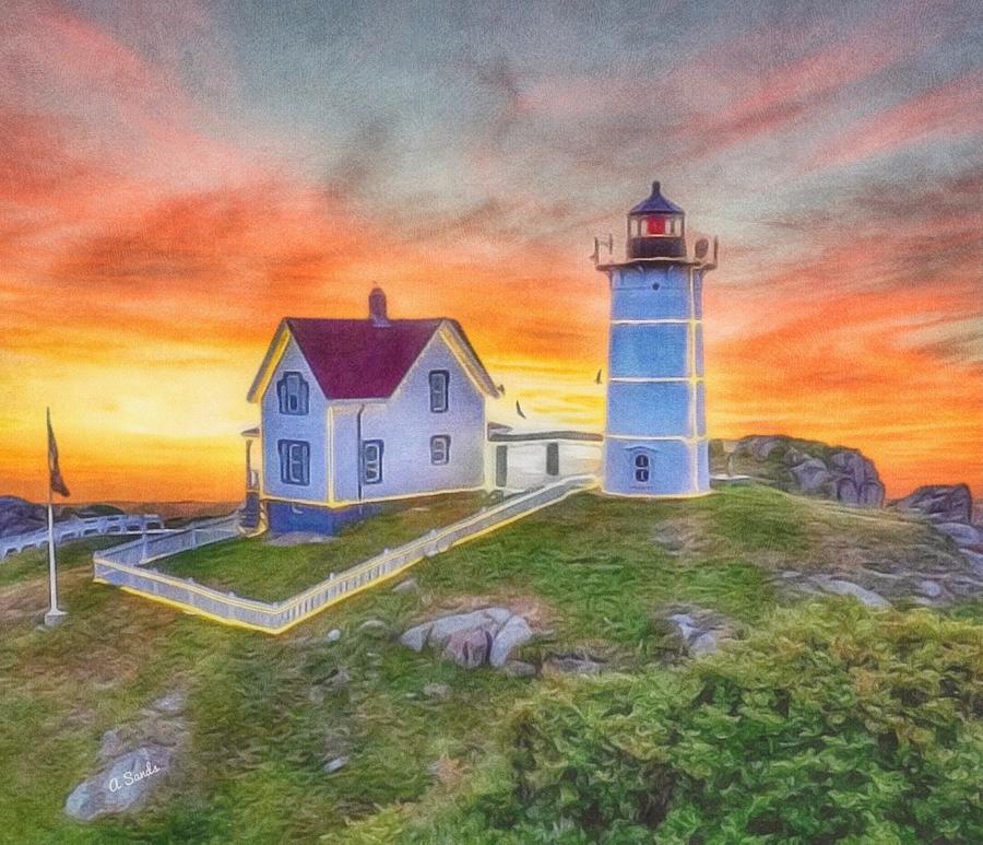 The Nubble Photograph by Anne Sands | Fine Art America