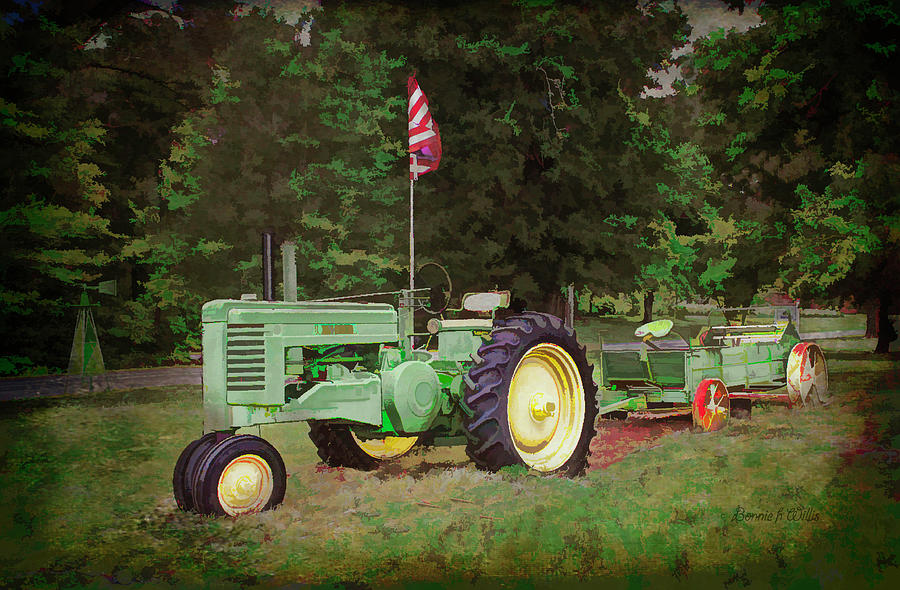 The Old John Deere Tractor by Bonnie Willis The Old John Deere Tractor by Bonnie Willis