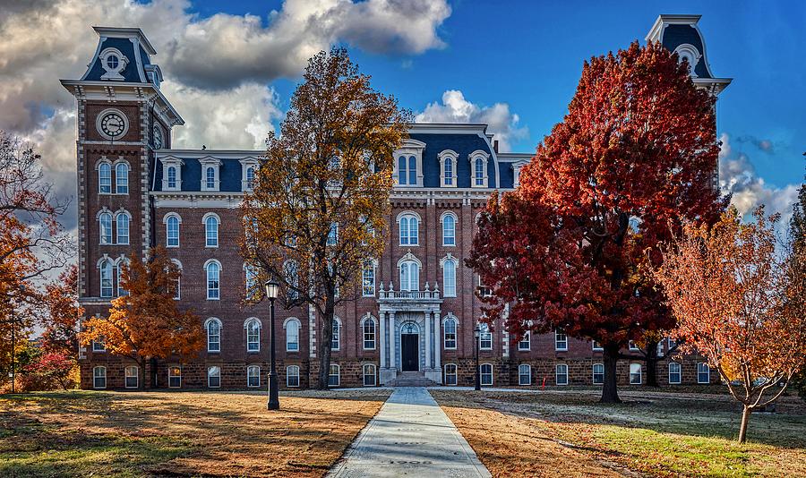 The Old Main University Of Arkansas Photograph By Mountain Dreams