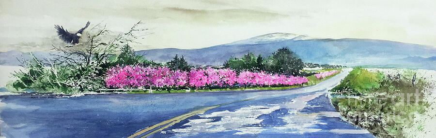 The Open Road #1 Painting by Monte Toon