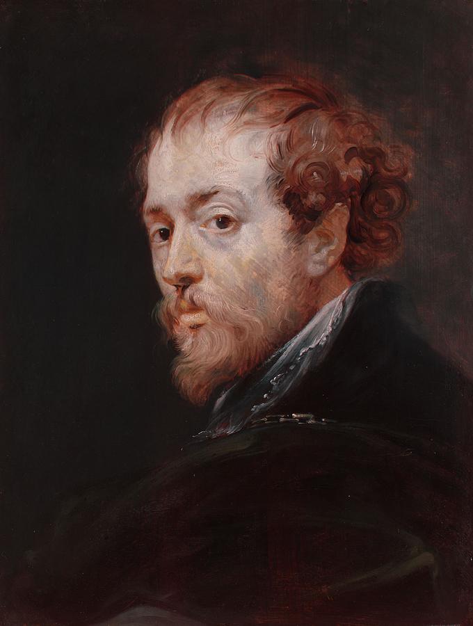 The Painter Peter Paul Rubens Drawing by A - Fine Art America