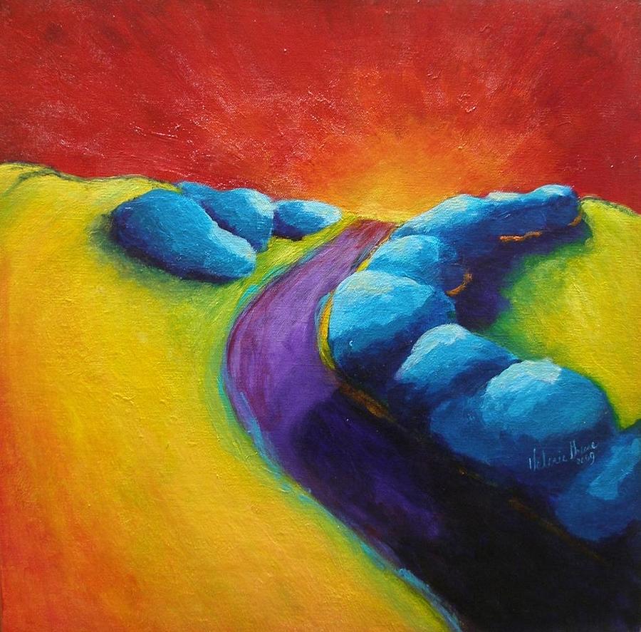 The Path #1 Painting by Valerie Greene