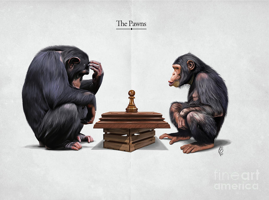 The Pawns #1 Digital Art by Rob Snow