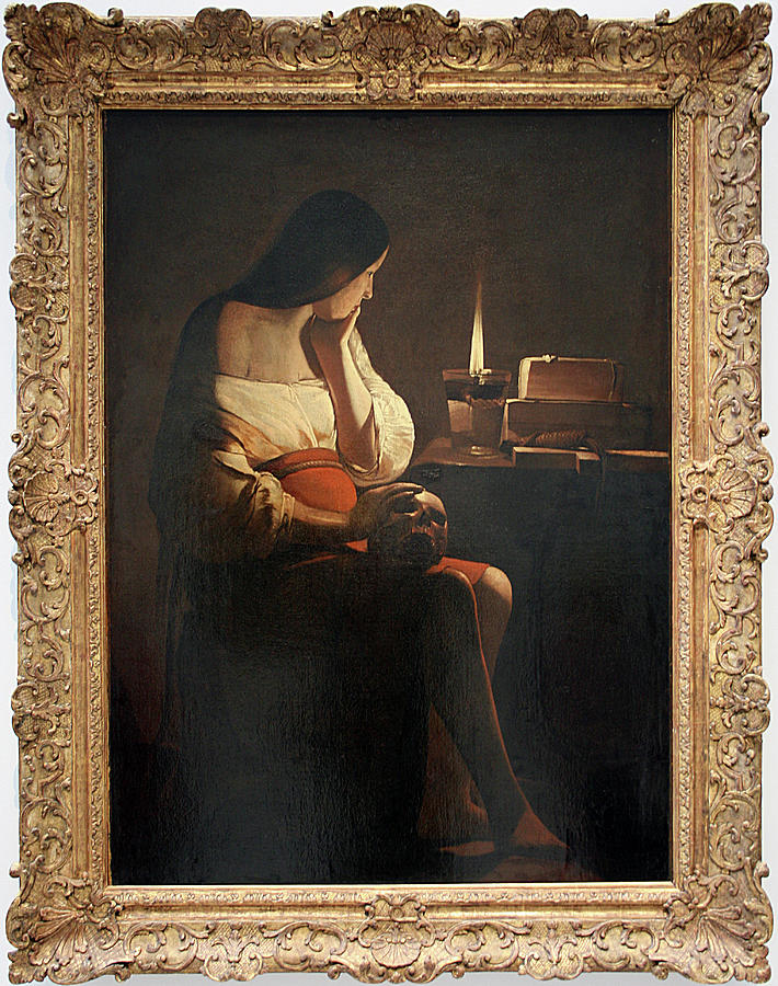 The Penitent Magdalene Painting By Georges De La Tour Pixels   1 The Penitent Magdalene Georges De La Tour 