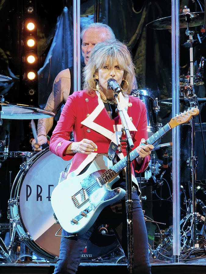 The Pretenders in Concert #2 Photograph by Ron Dubin