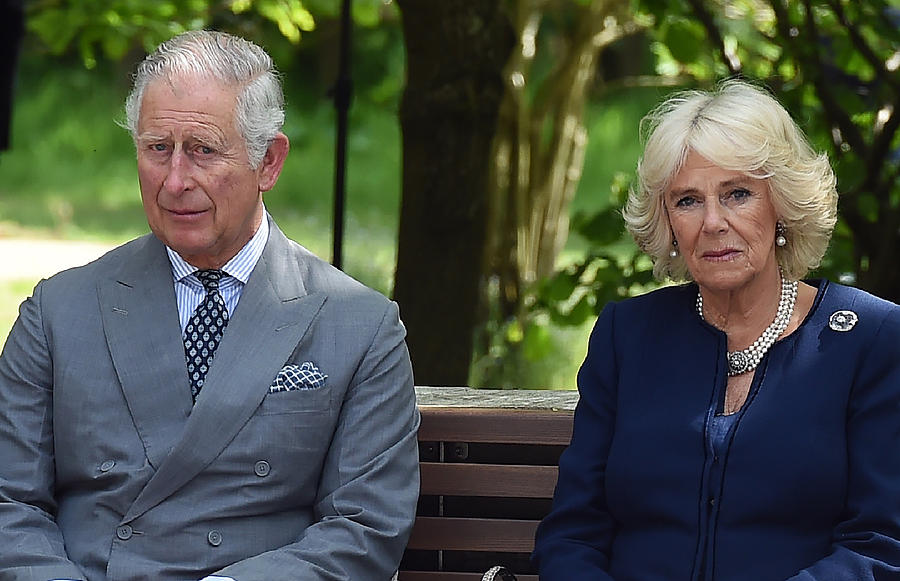 The Prince Of Wales And The Duchess Of Cornwall Visit The National Memorial Arboretum #1 Photograph by WPA Pool