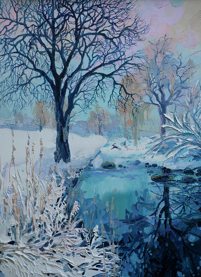 The Pursuit Of Happiness #1 Painting by Anastasia Trusova The Pursuit Of Happiness #1 Painting by Anastasia Trusova
