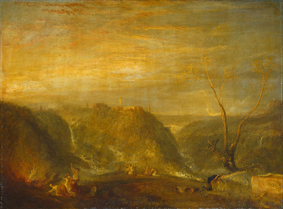 The Rape of Proserpine #2 Painting by Joseph Mallord William Turner