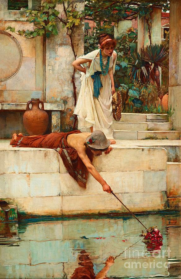 The Rescue #1 Painting by John William Waterhouse
