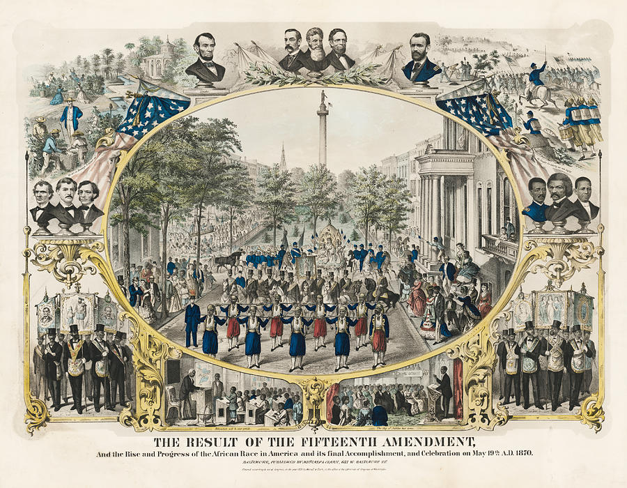 The Result of the Fifteenth Amendment and the Rise and Progress of the ...