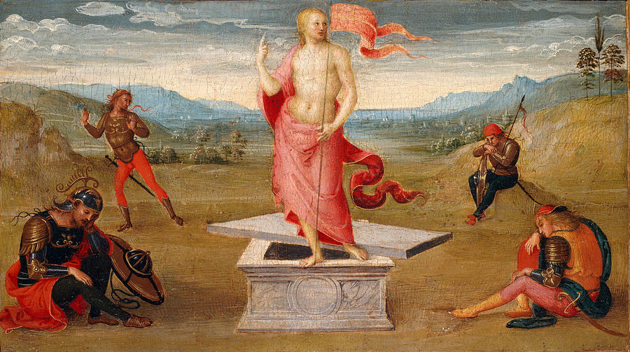 The Resurrection #2 Painting by Pietro Perugino