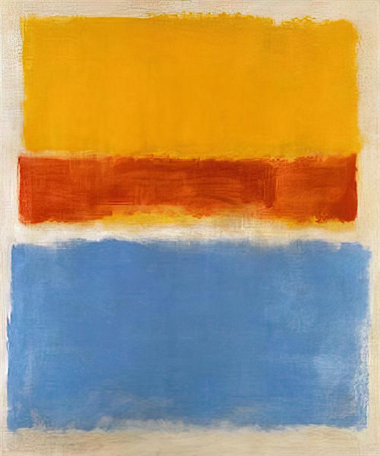 The Role of Philosophy in Mark Rothko's Paintings Painting by Emma Ava ...