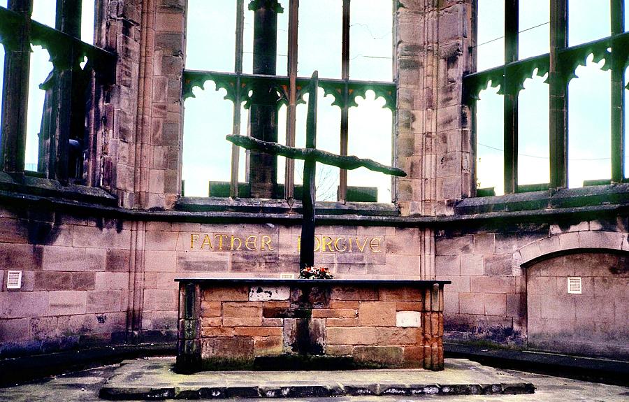 The Ruins of Coventry Cathedral  1987 Photograph by Gordon James