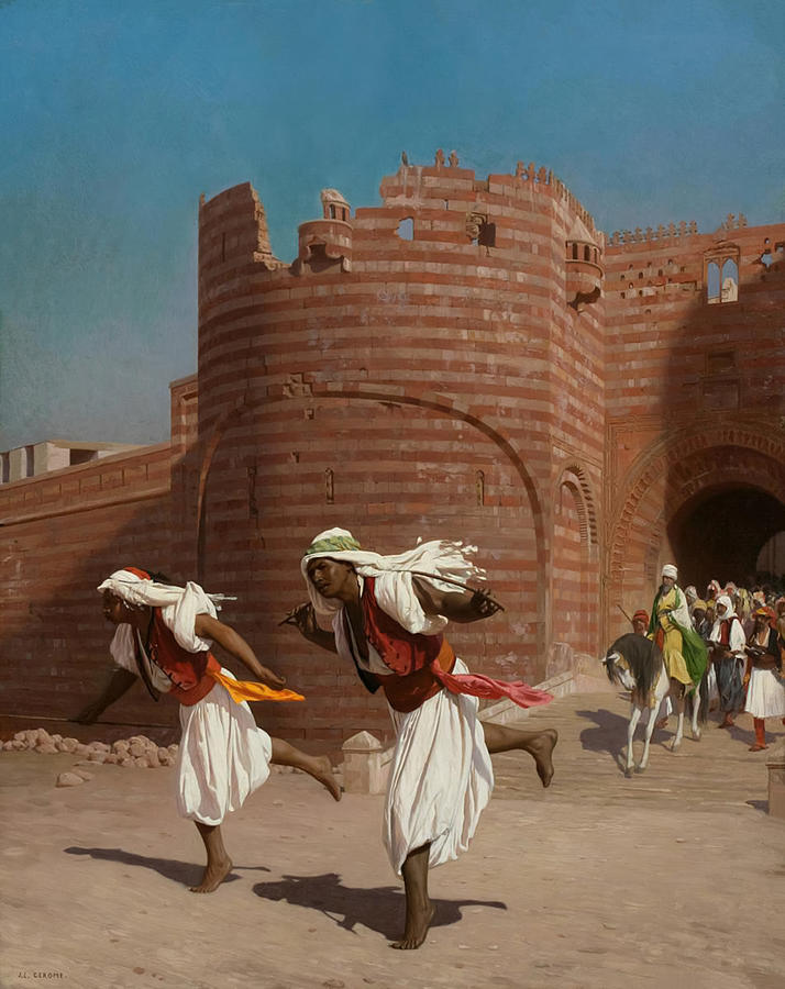 The Runners Of The Pasha Painting