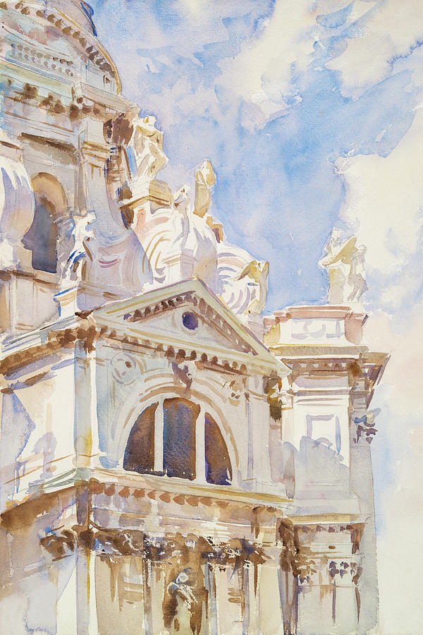 John Singer Sargent Painting - The Salute, Venice #2 by John Singer Sargent