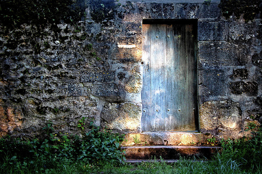 The Secrets Of The Old Door #1 Photograph by Iryna Goodall