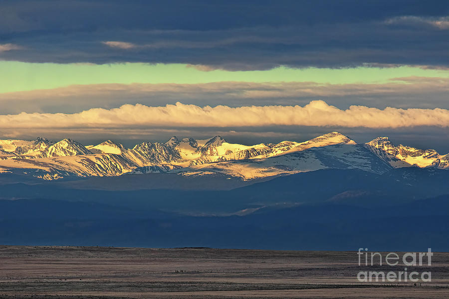 The Shining Mountains #1 Photograph by Jim Garrison