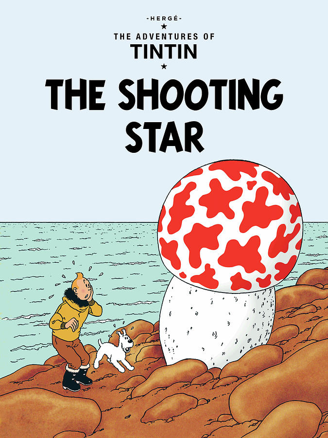 Adventures Of Tintin Drawing - The Shooting Star #2 by Hegre