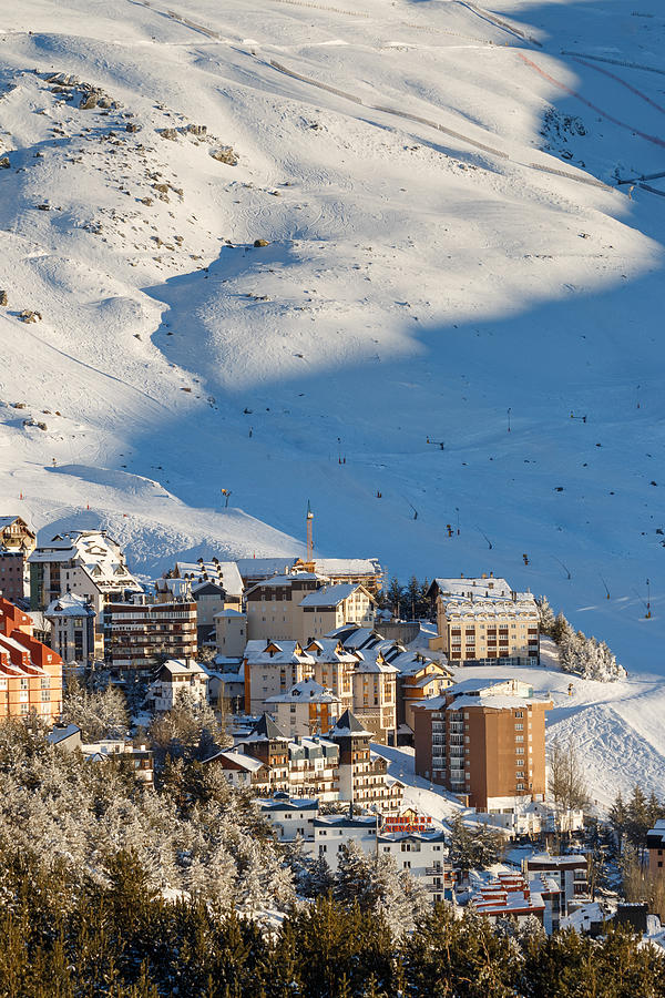 The ski resort of Pradollano #1 Photograph by Antonio  Luis Martinez Cano