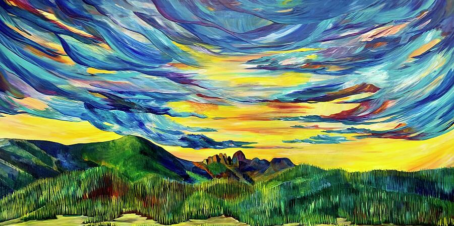 The Sleeping Giant #1 Painting by Allison McGree - Fine Art America