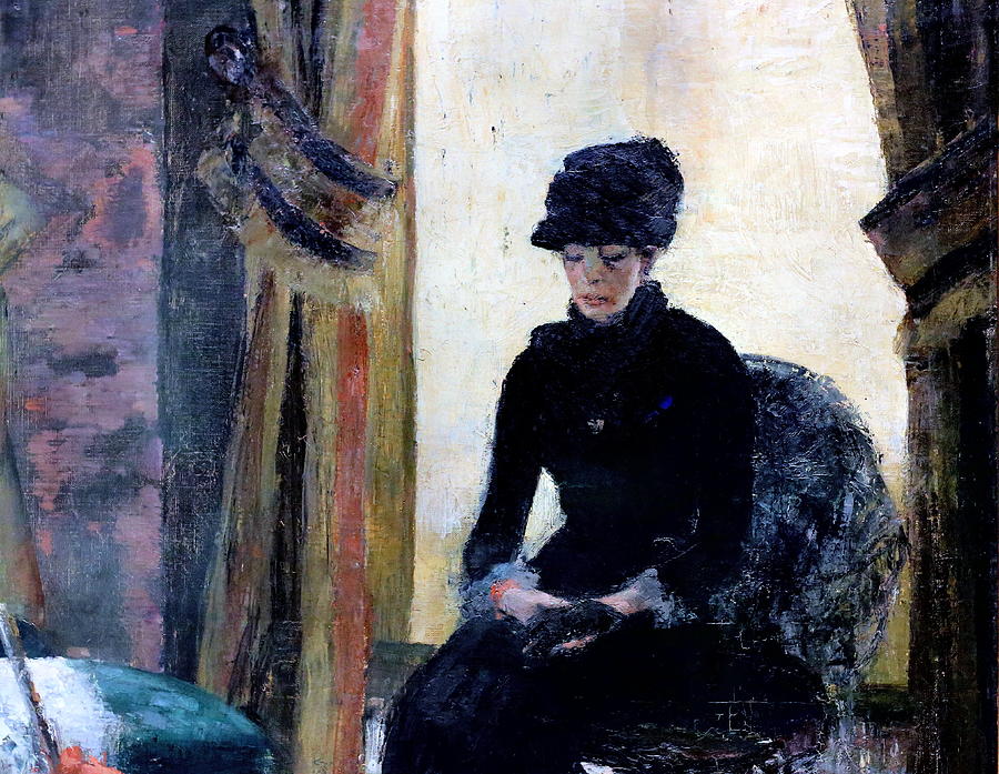 The Sombre Lady Painting
