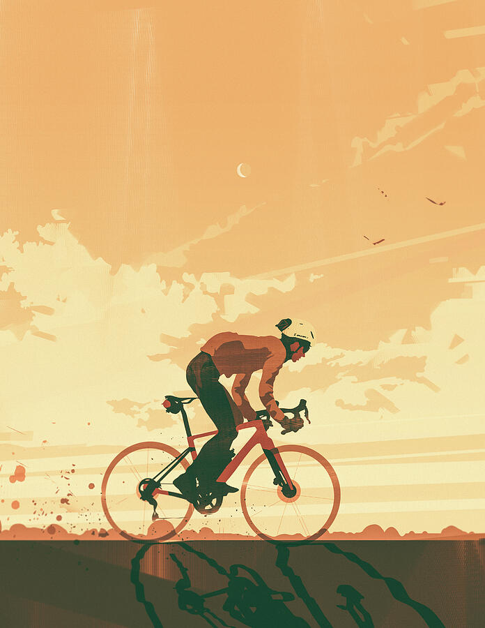 The Spirit of Gravel #1 Digital Art by Darya Shnykina