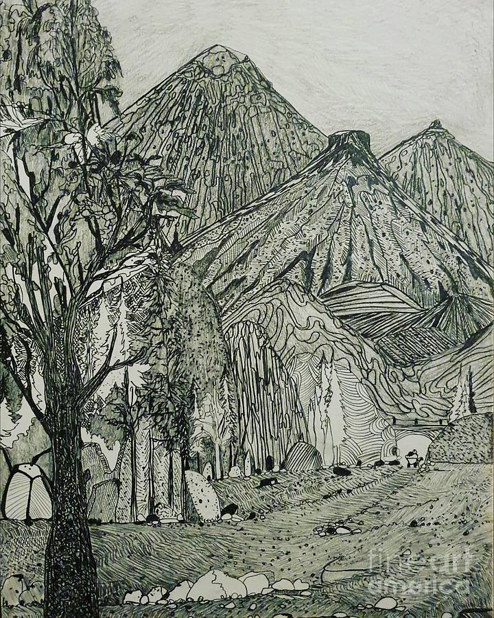The Stone Road Drawing