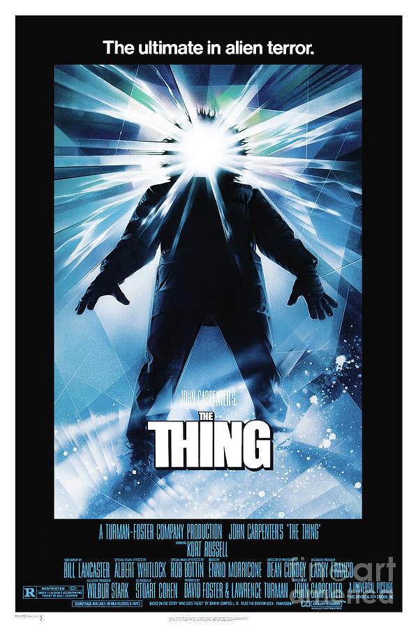 Sci-fi Suspense Horror The Thing 1982 Print Art Movie Poster 40x27 36x24 18x12" 